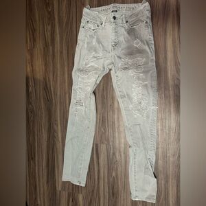 Men’s American eagle ripped jeans